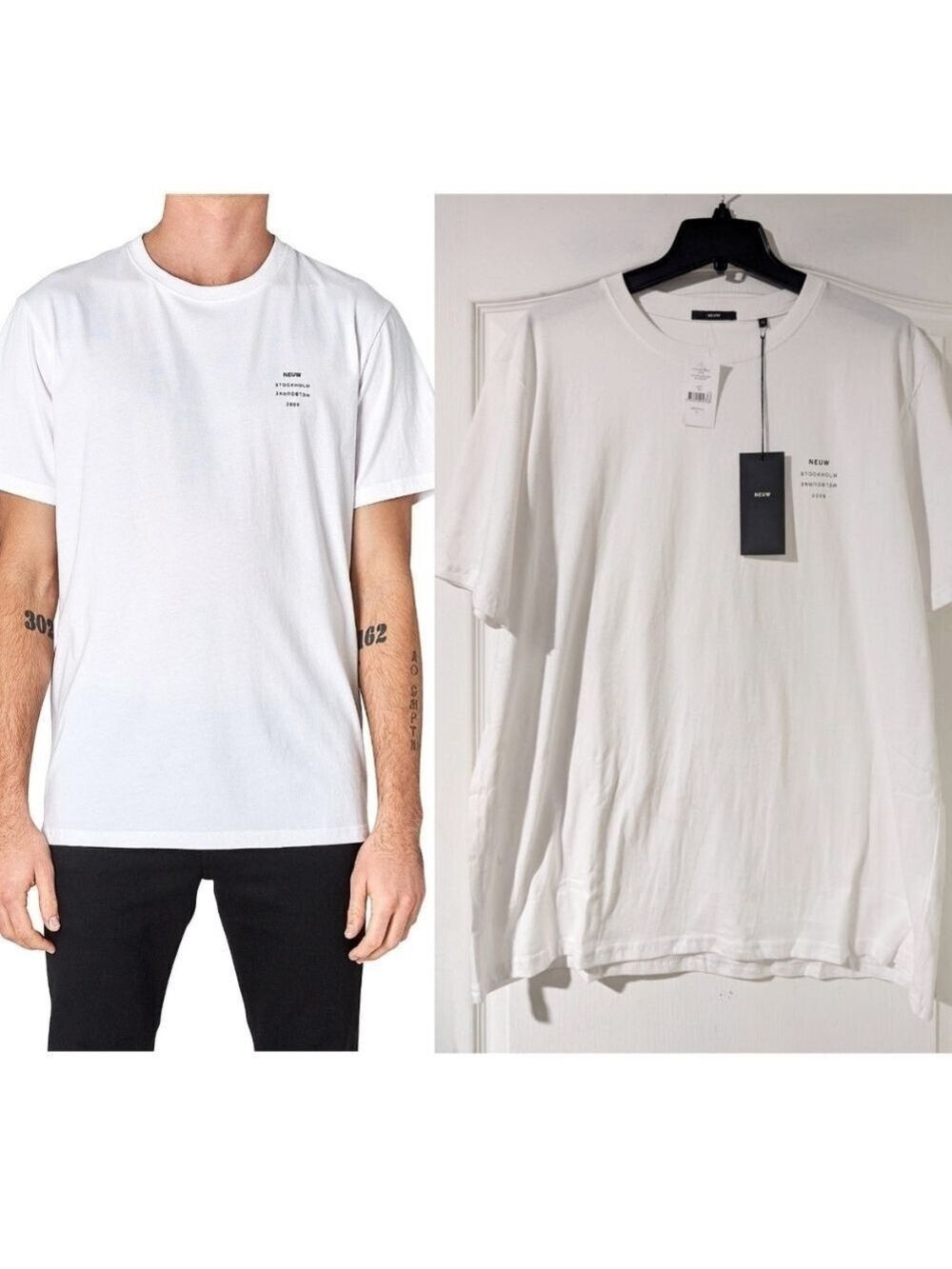 NWT NEUW | Band T-Shirt In White